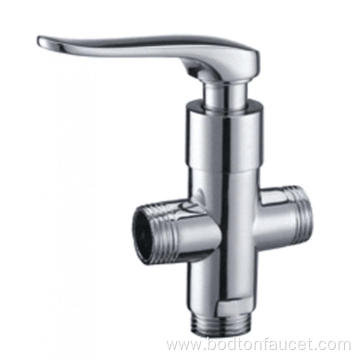 Kitchen sink angle valve with aerator